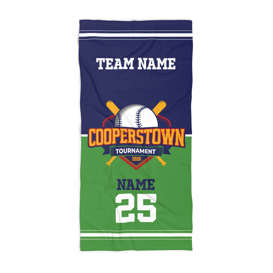 Cooperstown 2026 Custom Beach/Dorm Towel