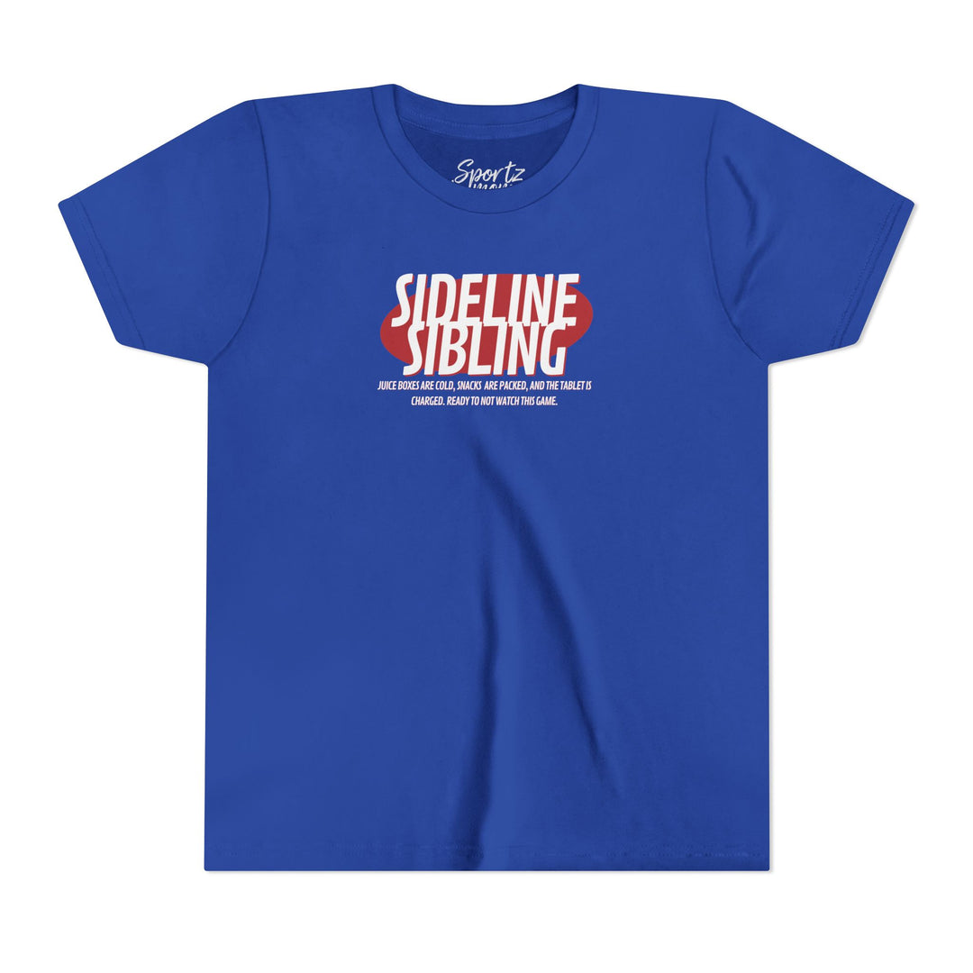 College Station Soccer Club Vanguard Unisex Youth T-Shirt - Sideline Sibling