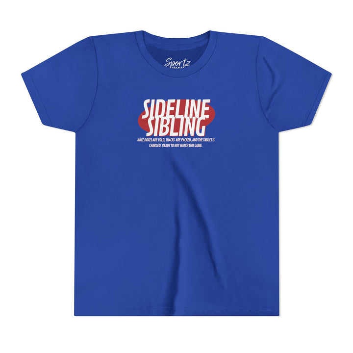 College Station Soccer Club Vanguard Unisex Youth T-Shirt - Sideline Sibling