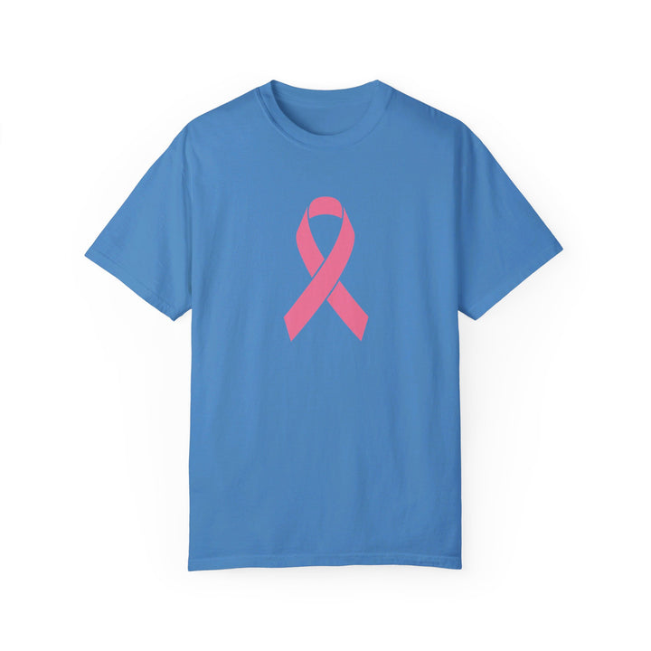 Cancer Ribbon Adult Unisex Premium T-Shirt
