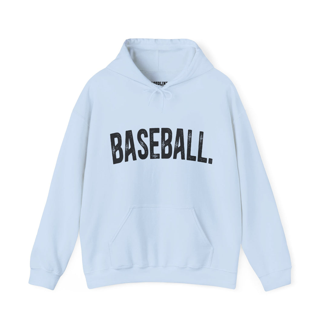 Rustic Design Baseball Unisex Adult Hooded Sweatshirt