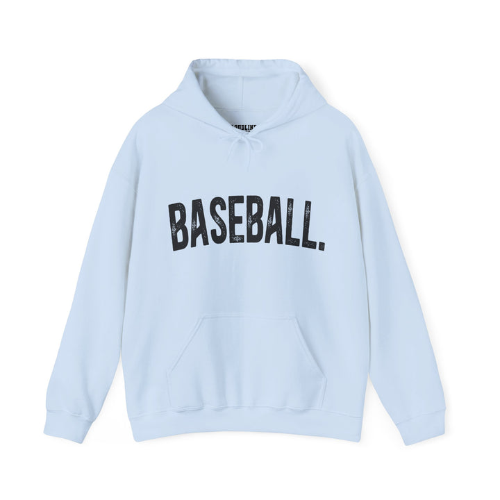 Rustic Design Baseball Unisex Adult Hooded Sweatshirt