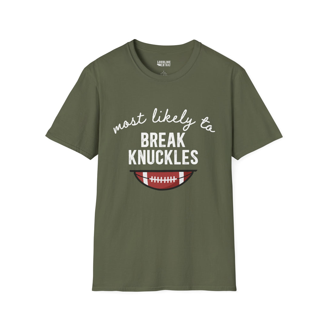 Most Likely To Football Unisex Adult T-Shirt