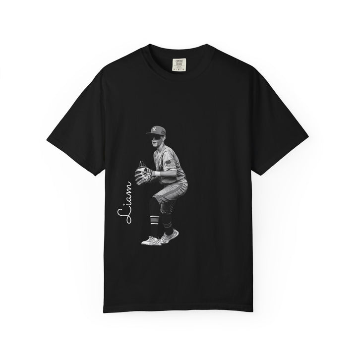 BW Picture w/Name Design - Unisex Adult Premium T-Shirt