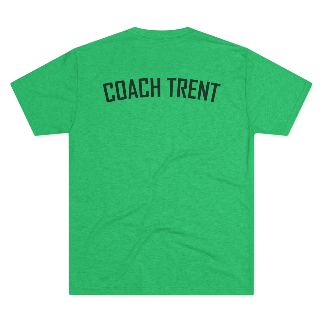 Coach Picture &amp; Name Unisex Tri-Blend T-Shirt