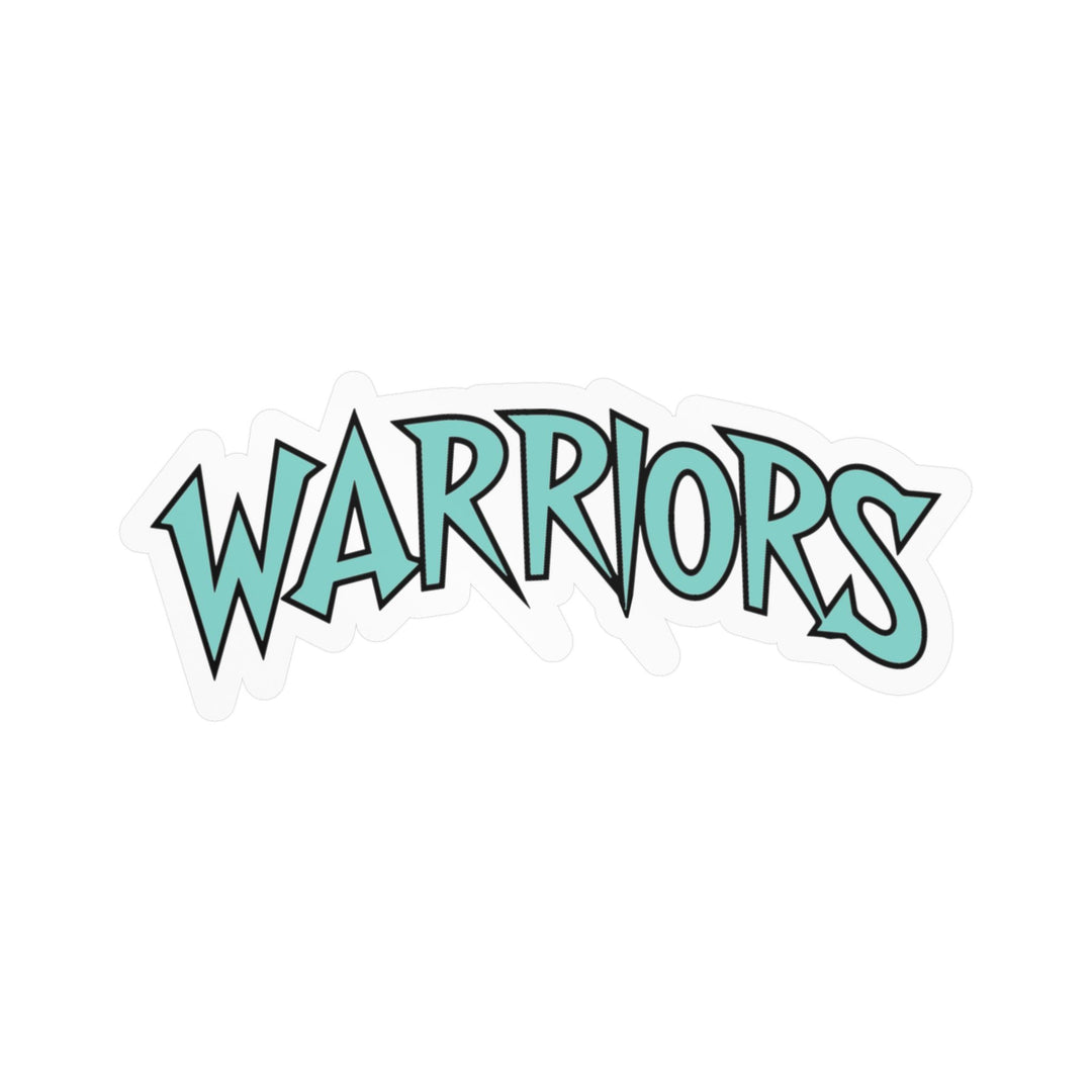 Warriors Kiss-Cut Vinyl Decals