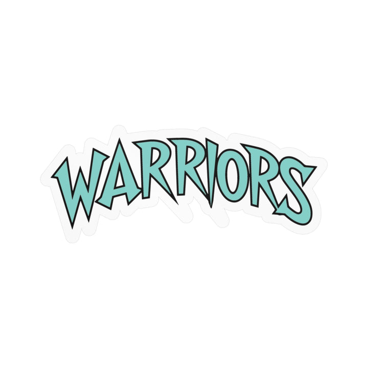 Warriors Kiss-Cut Vinyl Decals