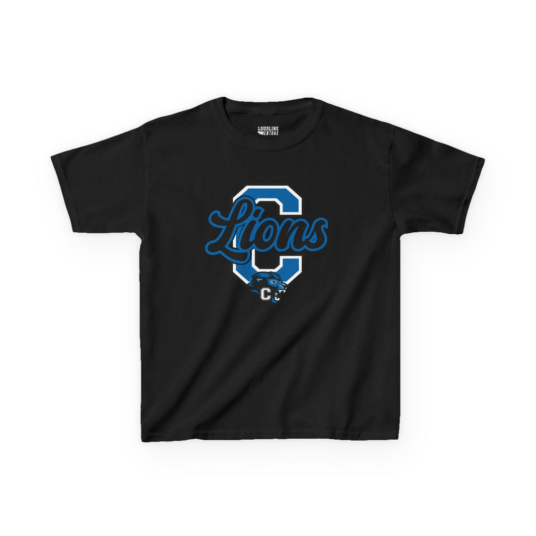 Canton Lions Football &amp; Cheer Gildan Unisex Youth T-Shirt - Big C Design