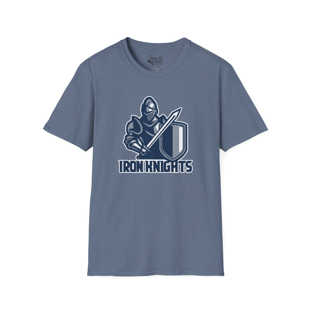 Iron Knights Adult Unisex T-Shirt - Knight Design