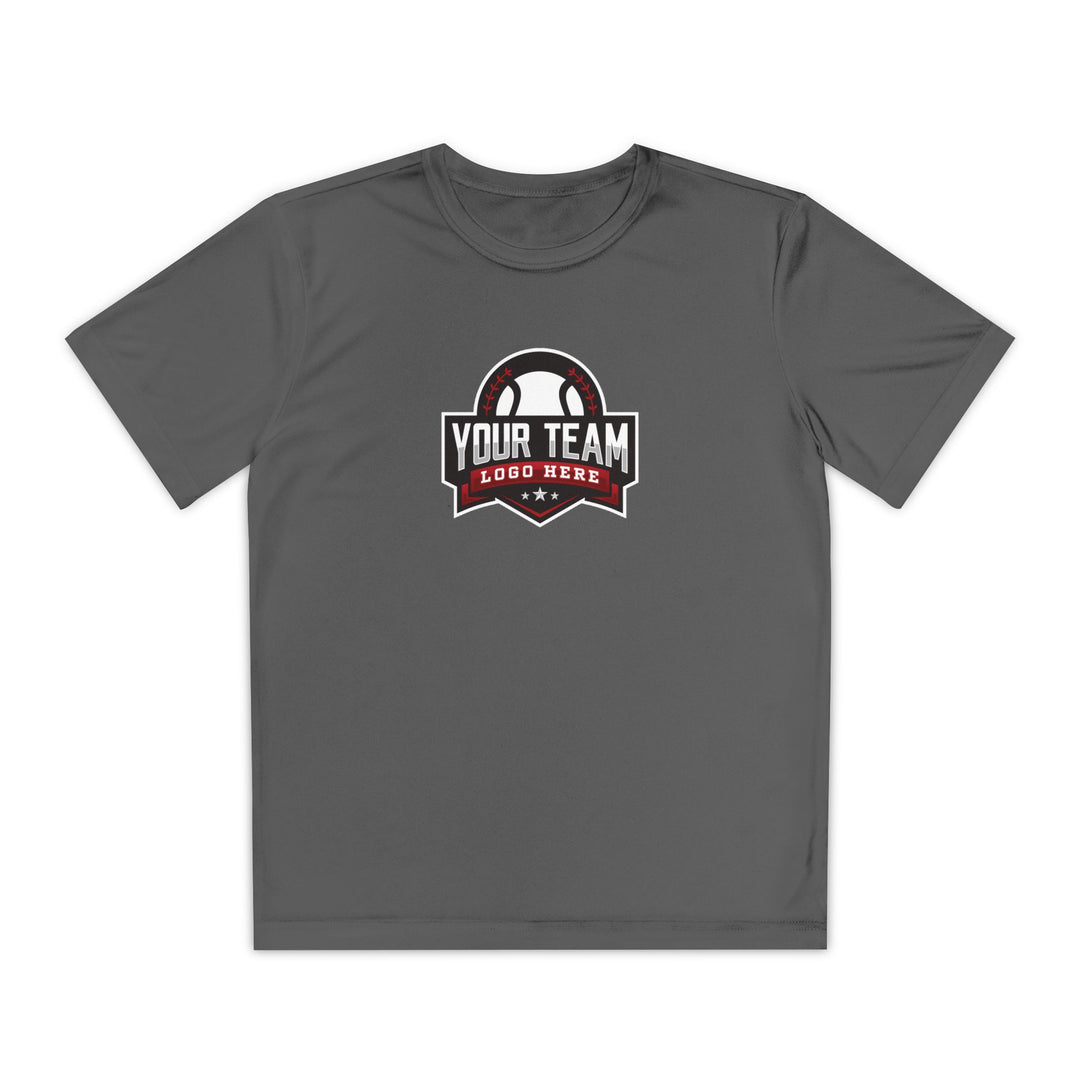 Unisex Youth Moisture Wicking T-Shirt Color Options 1