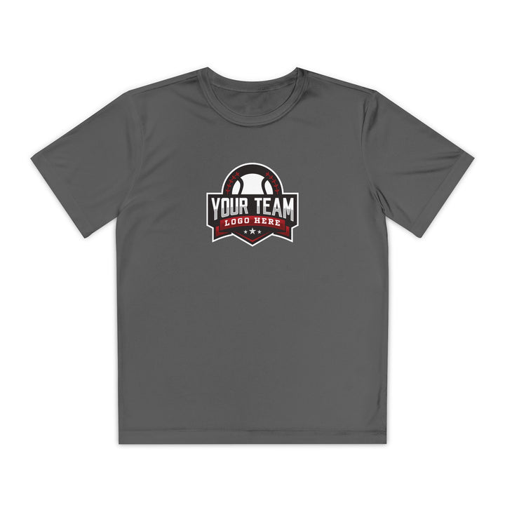 Unisex Youth Moisture Wicking T-Shirt Color Options 1