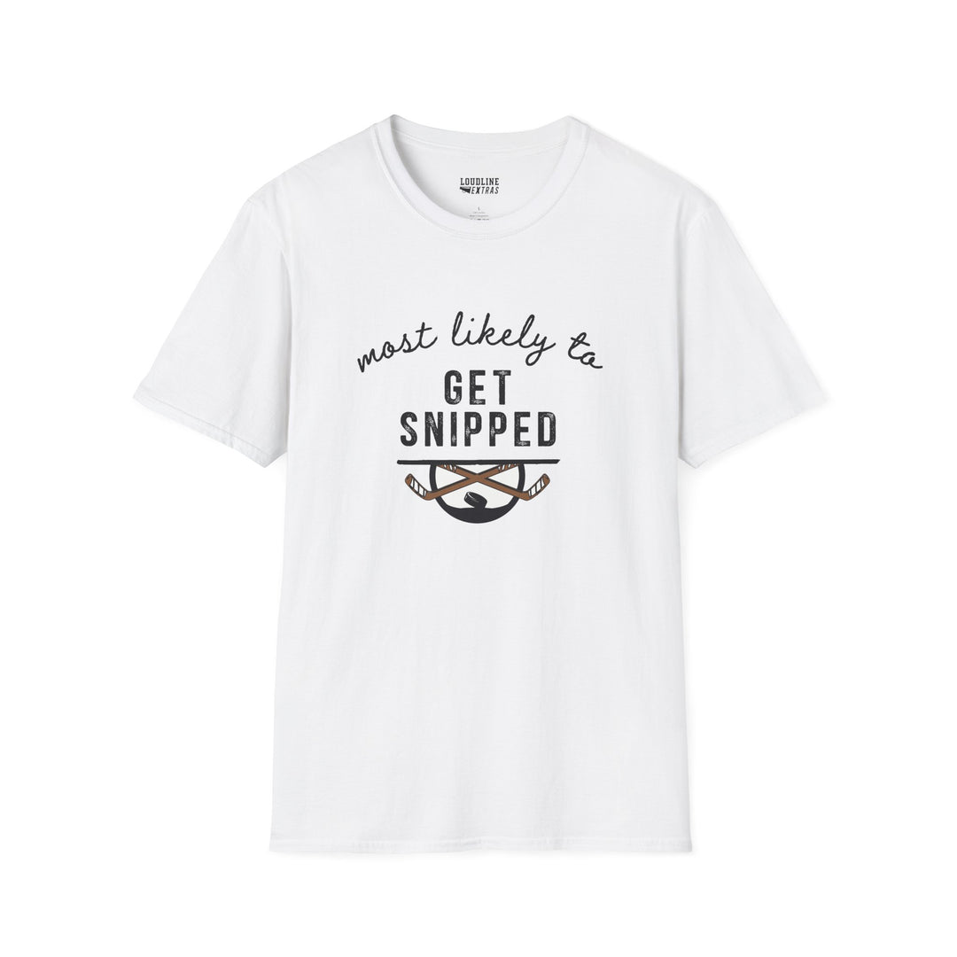 Most Likely To Hockey Unisex Adult T-Shirt