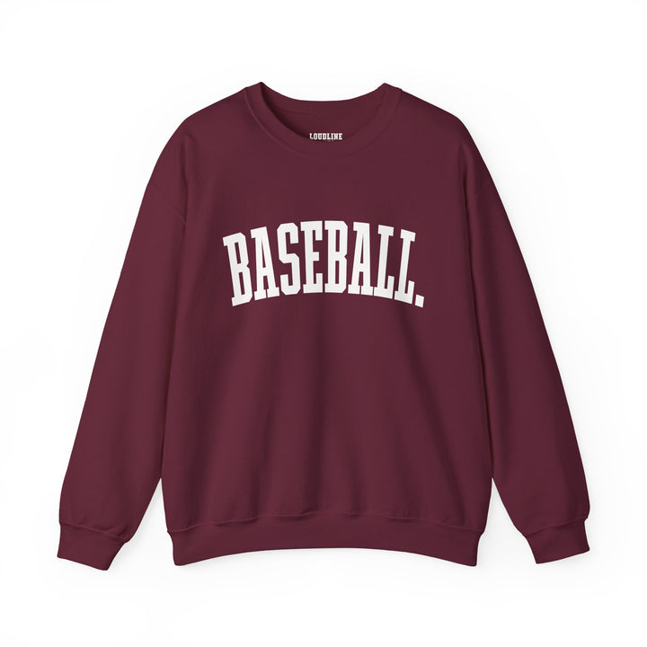 Tall Design Baseball Unisex Adult Crewneck Sweatshirt