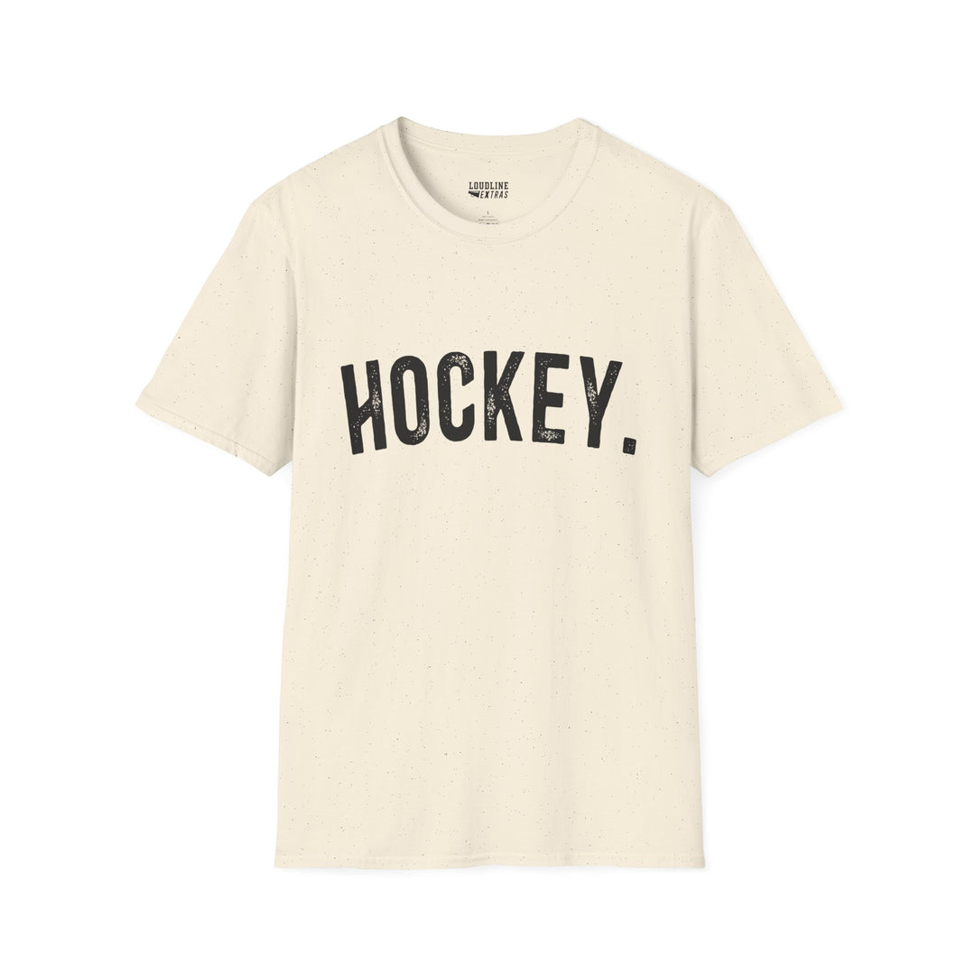 Rustic Design Hockey Unisex Adult T-Shirt