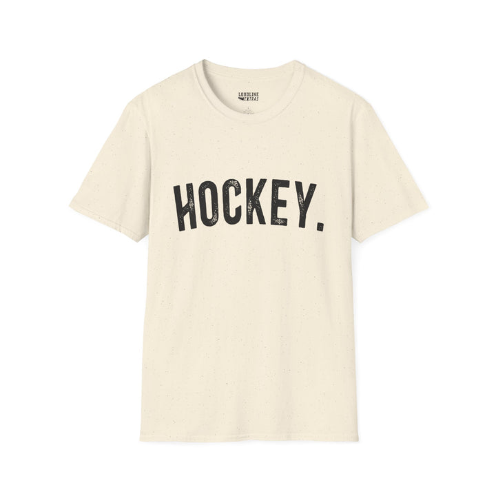Rustic Design Hockey Unisex Adult T-Shirt