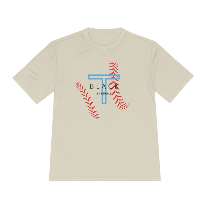T-Black Dugout Unisex Adult Moisture Wicking T-Shirt