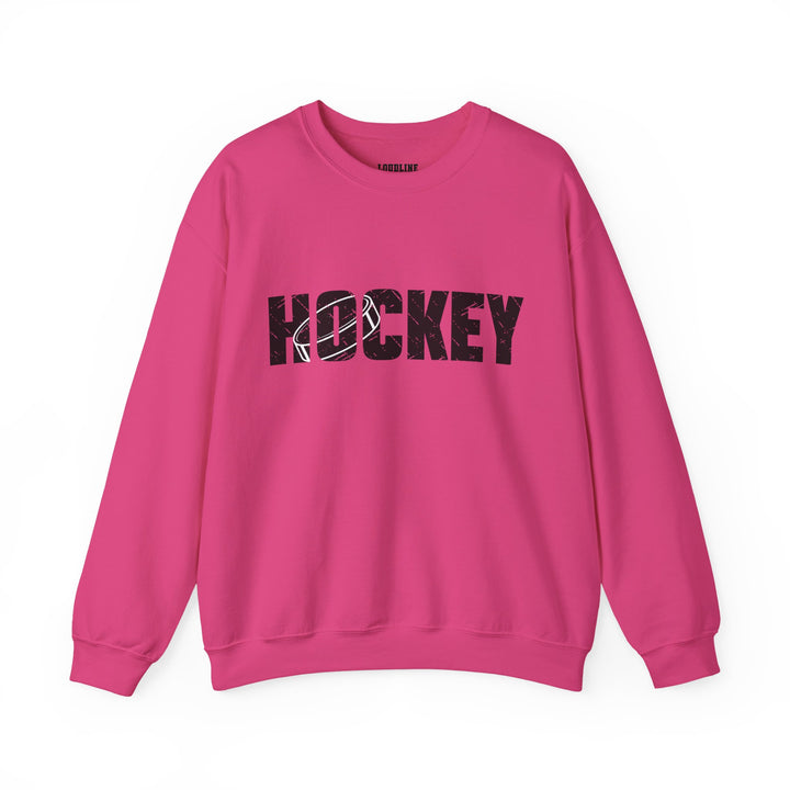 Hockey Unisex Adult Crewneck Sweatshirt