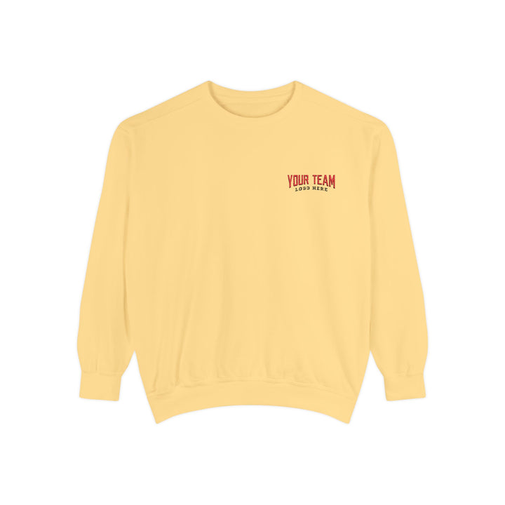 Unisex Adult Comfort Colors Crewneck Sweatshirt - Embroidered