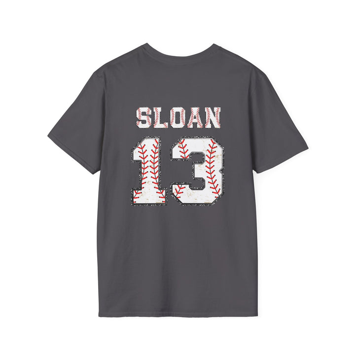 Iron Knights Adult Unisex T-Shirt w/Flag Design &amp; Name and Number on Back