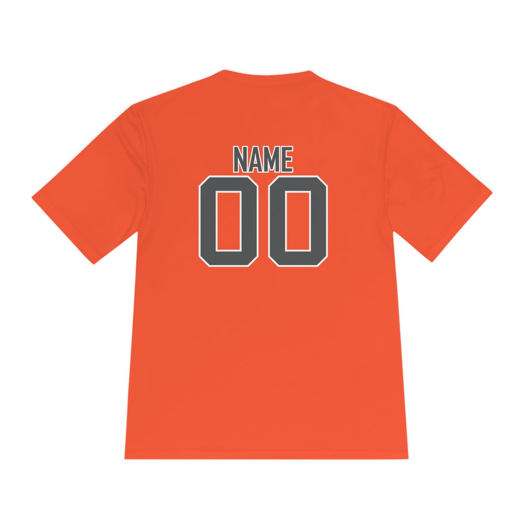 Trenton Soccer Association Unisex Adult Moisture Wicking T-Shirt - Neon Colors