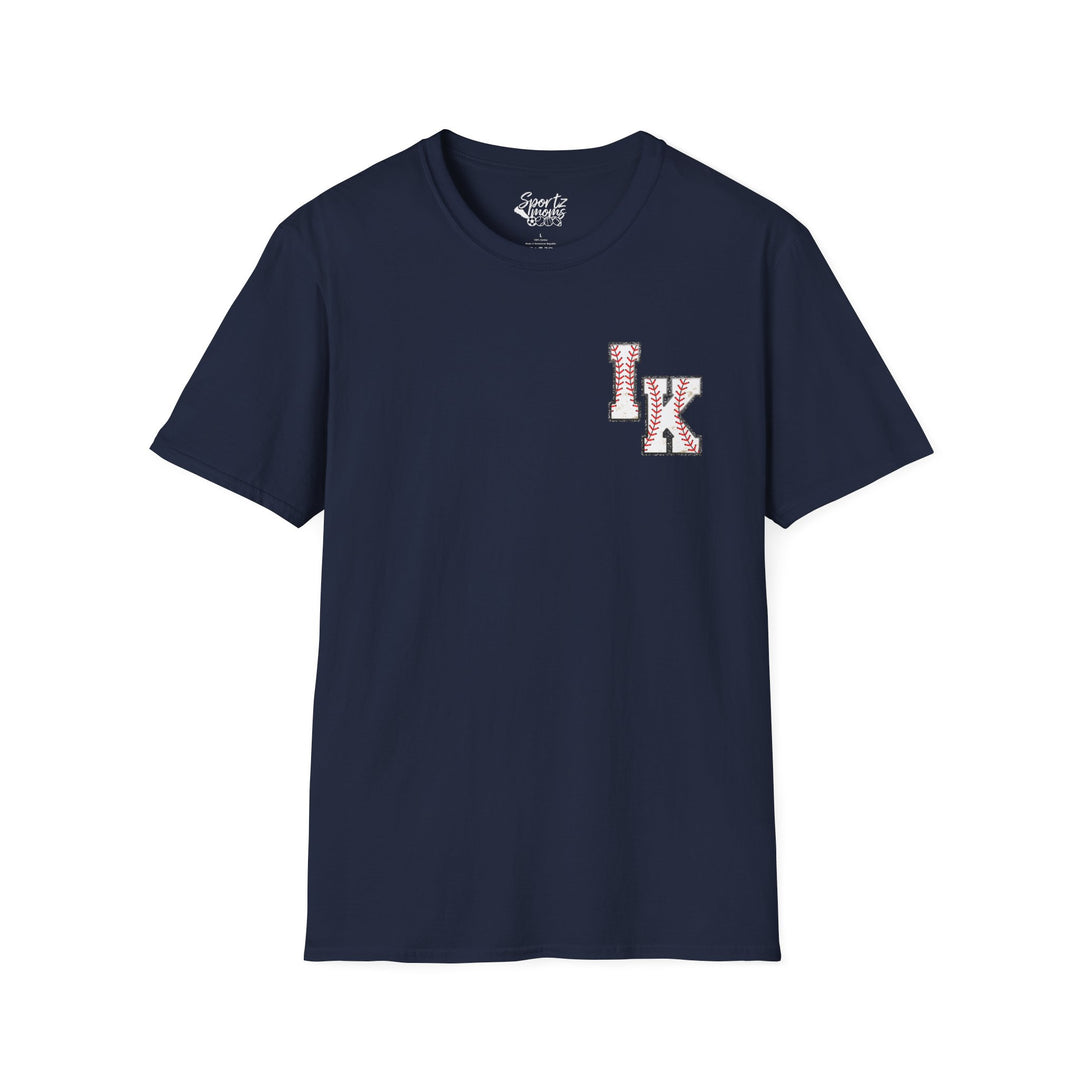 Iron Knights Adult Unisex T-Shirt w/Flag Design &amp; Name and Number on Back