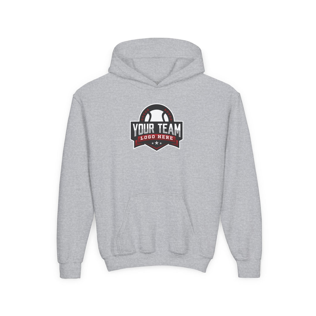 Unisex Youth Basic Hooded Sweatshirt