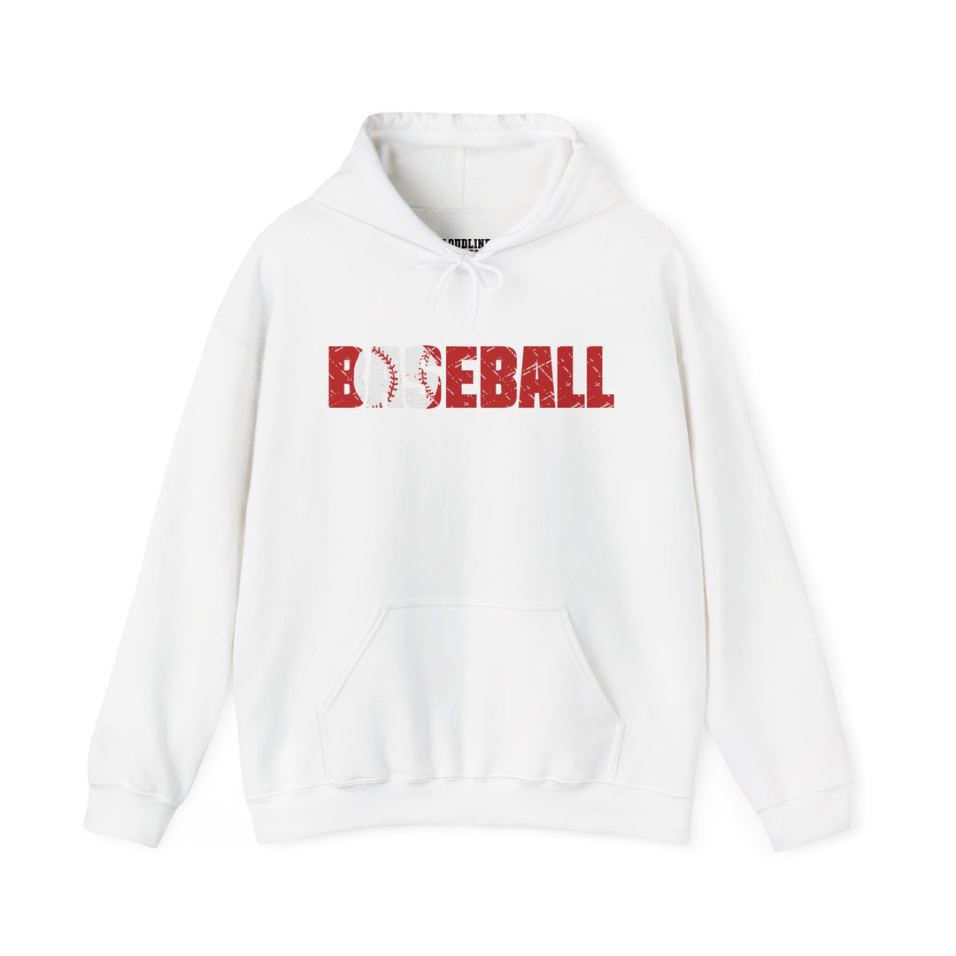Baseball Unisex Adult Hooded Sweatshirt