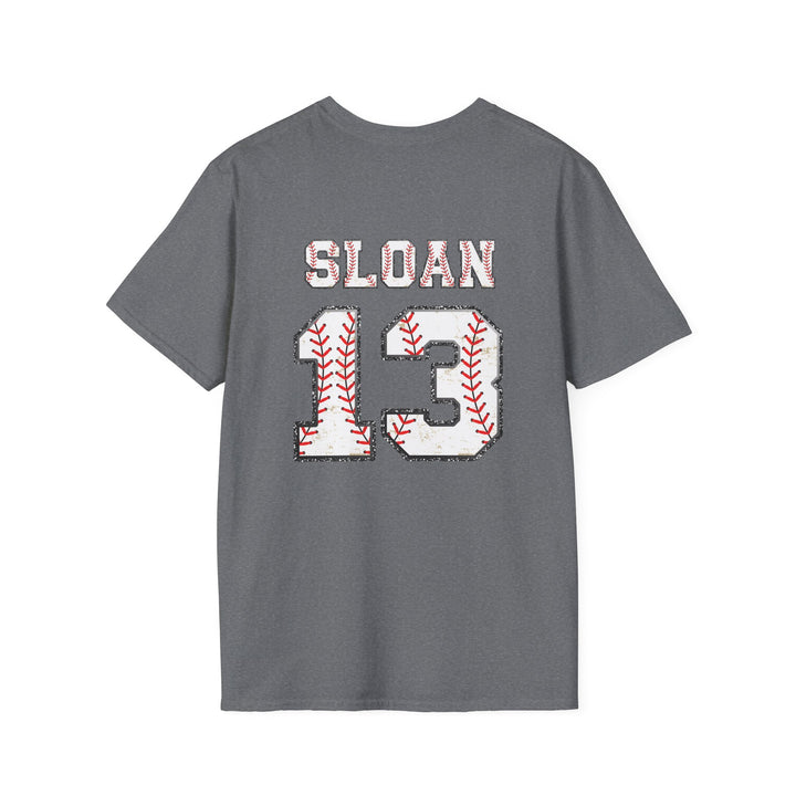 Iron Knights Adult Unisex T-Shirt w/Flag Design &amp; Name and Number on Back