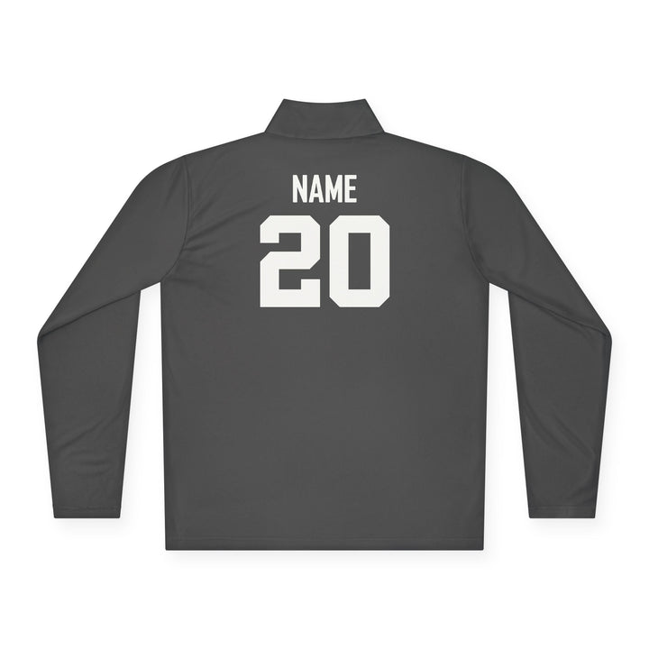 College Station Soccer Club Vanguard Unisex Adult Long Sleeve Quarter-Zip Pullover