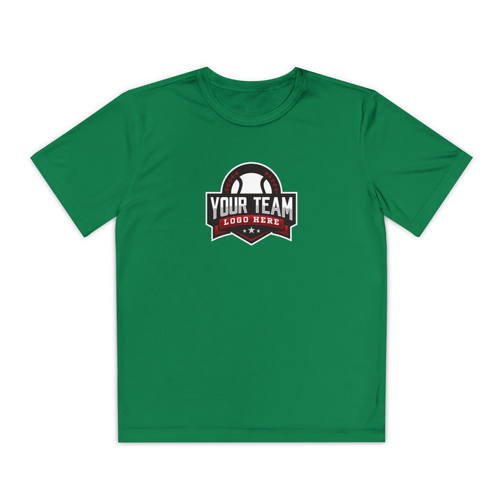 Unisex Youth Moisture Wicking T-Shirt Color Options 1