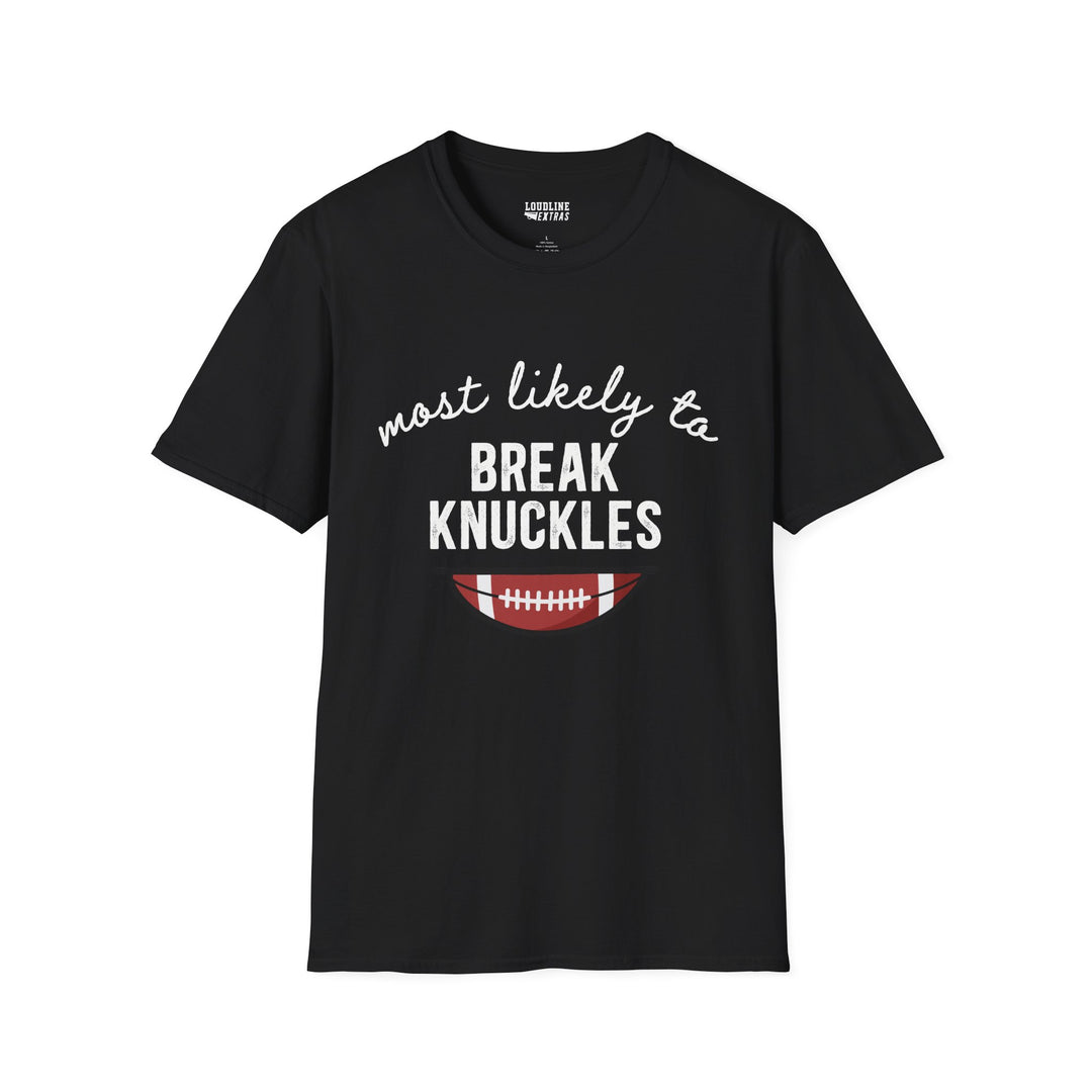 Most Likely To Football Unisex Adult T-Shirt