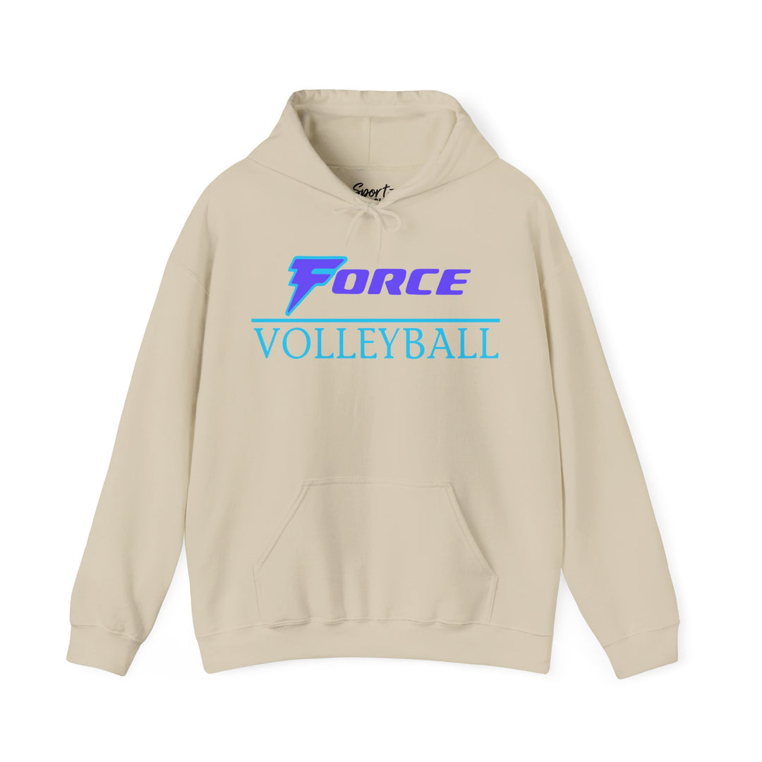 Force Volleyball Club Adult Unisex Hooded Sweatshirt