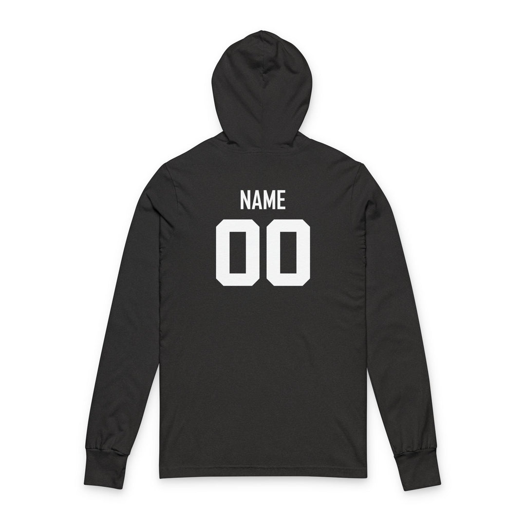 Unisex Adult Hooded Long Sleeve Shirt