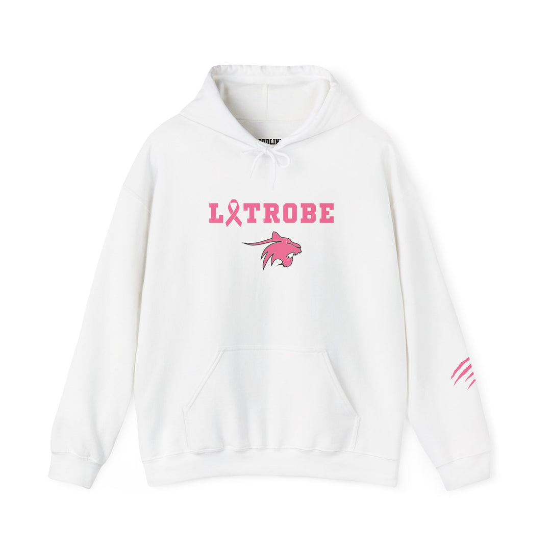 Latrobe Boys Soccer Unisex Adult Hooded Sweatshirt - Cancer Design
