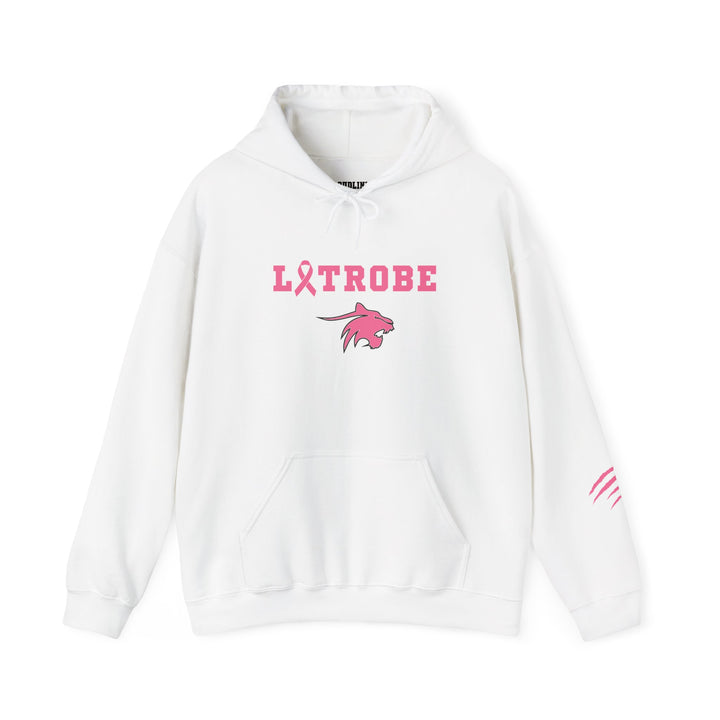 Latrobe Boys Soccer Unisex Adult Hooded Sweatshirt - Cancer Design