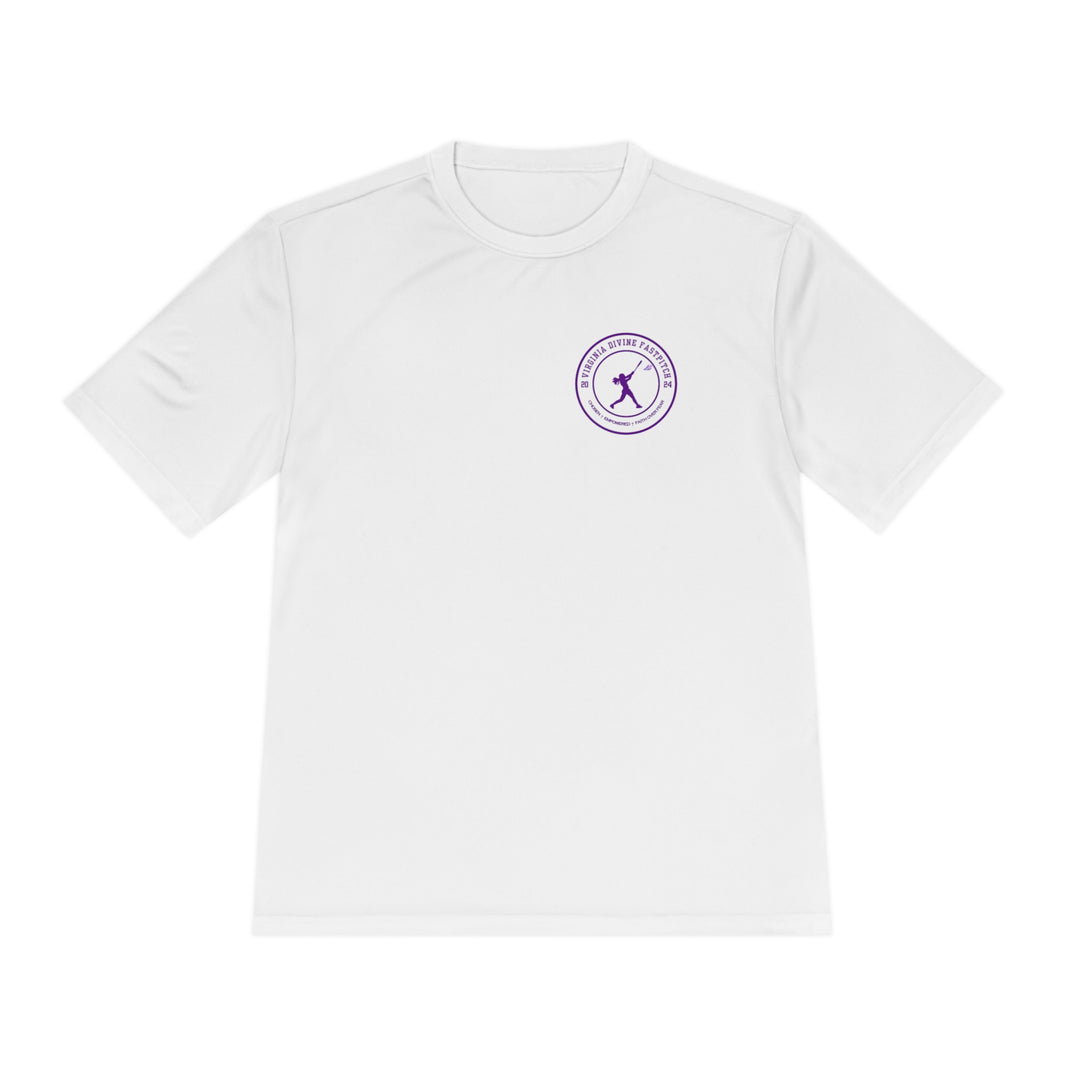Virginia Divine Sports Unisex Adult Moisture Wicking T-Shirt