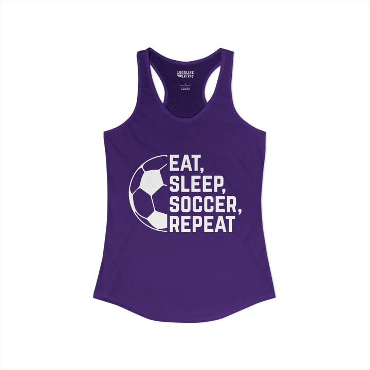 Eat Sleep Soccer Repeat Women&