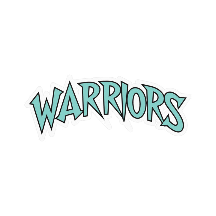 Warriors Kiss-Cut Vinyl Decals
