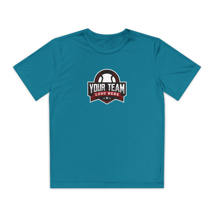 Unisex Youth Moisture Wicking T-Shirt Color Options 1