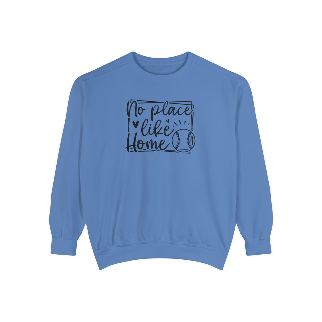 No Place Like Home Baseball Unisex Adult Premium Crewneck Sweatshirt