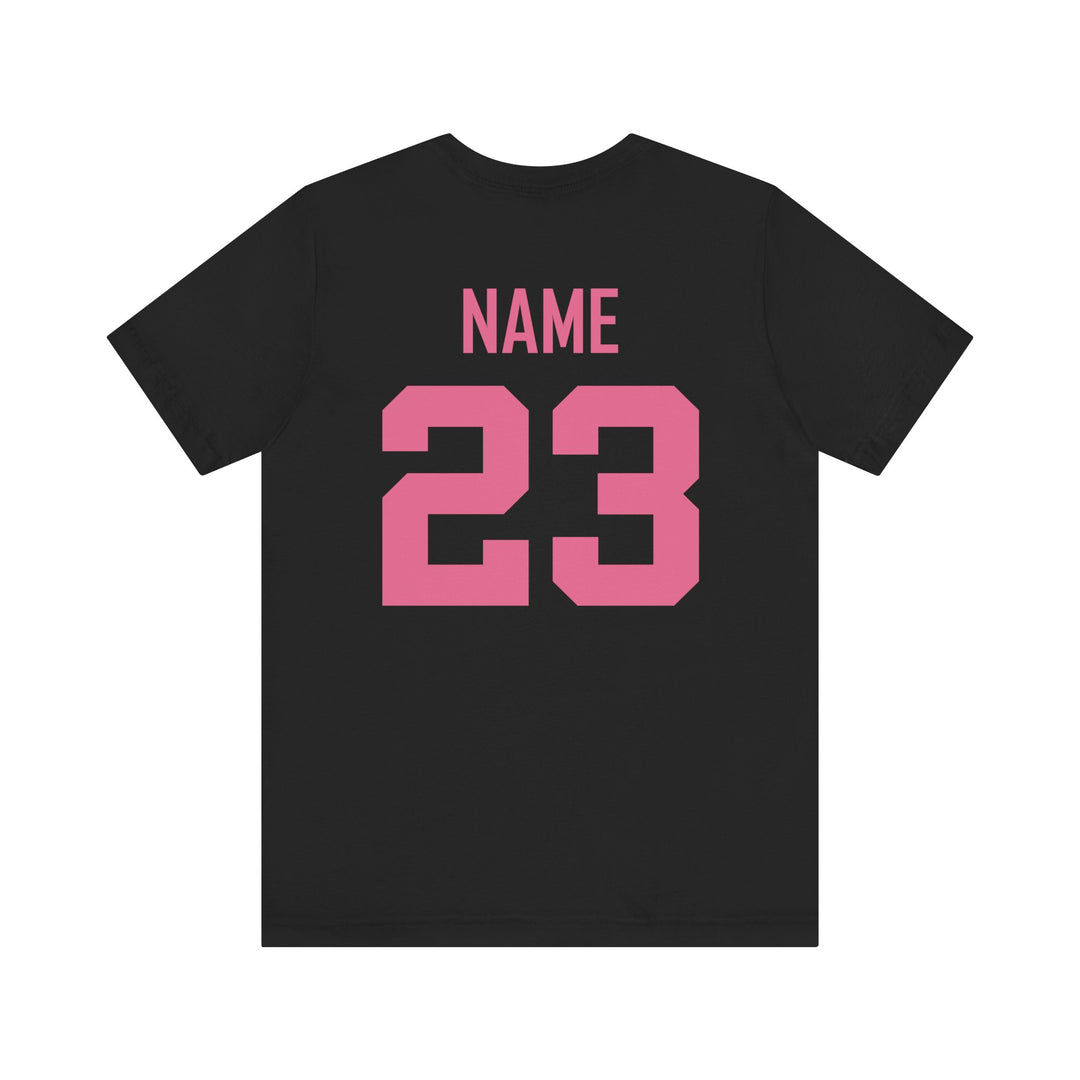 Latrobe Boys Soccer Unisex Adult T-Shirt - Breast Cancer Design