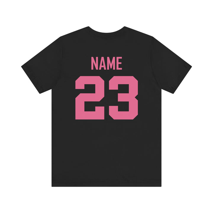 Latrobe Boys Soccer Unisex Adult T-Shirt - Breast Cancer Design