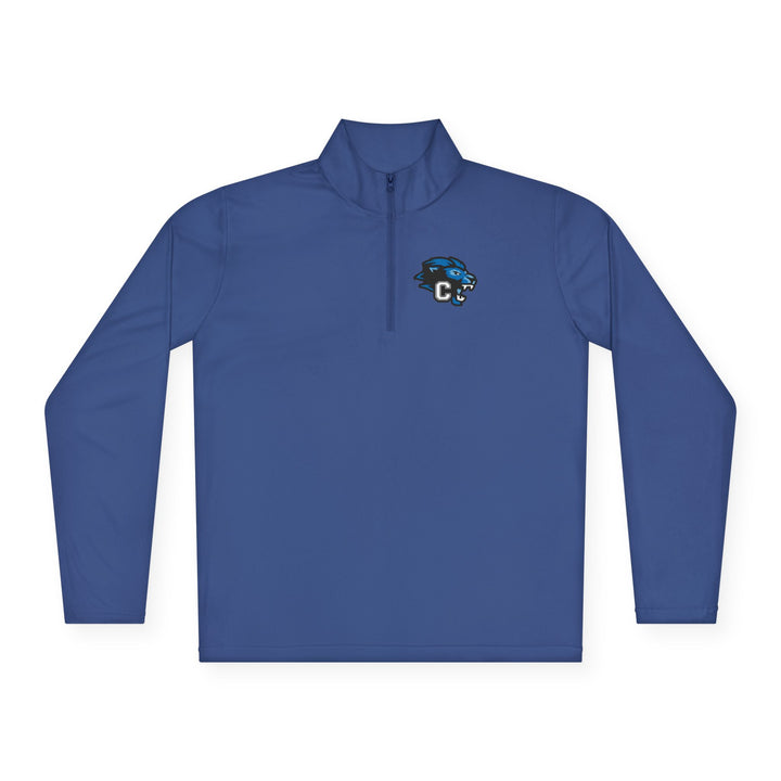 Canton Lions Football &amp; Cheer Unisex Adult Long Sleeve Quarter-Zip Pullover