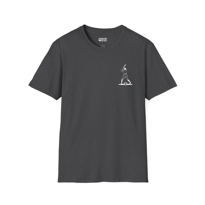 Raised in a Cage Softball Unisex Adult Basic T-Shirt
