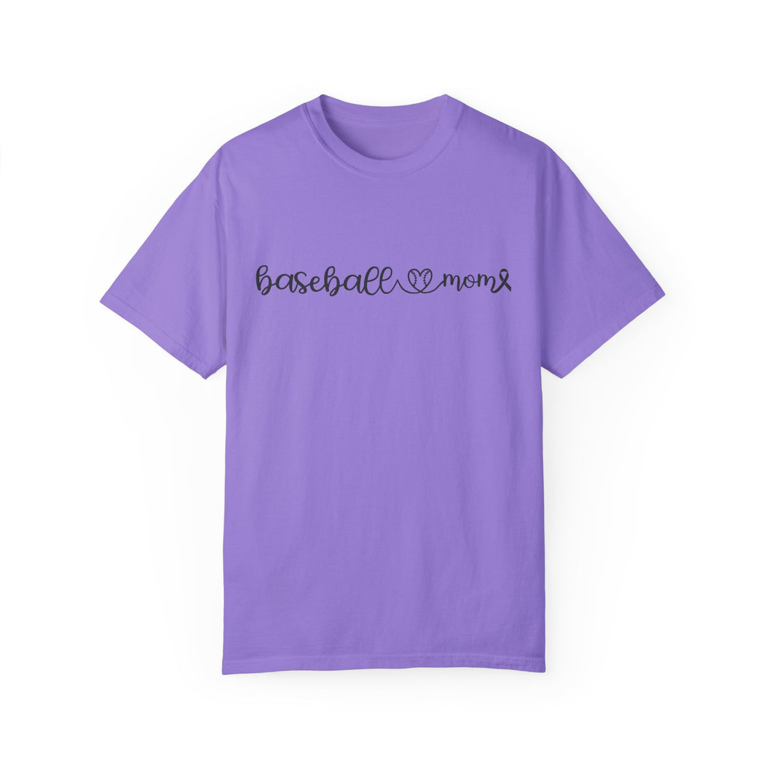 Cancer Collection Pick Your Sport Mom Ribbon &amp; Heart Adult Unisex Premium T-Shirt
