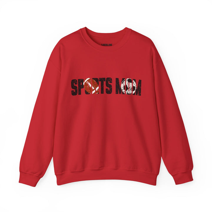 Sports Mom Unisex Adult Crewneck Sweatshirt