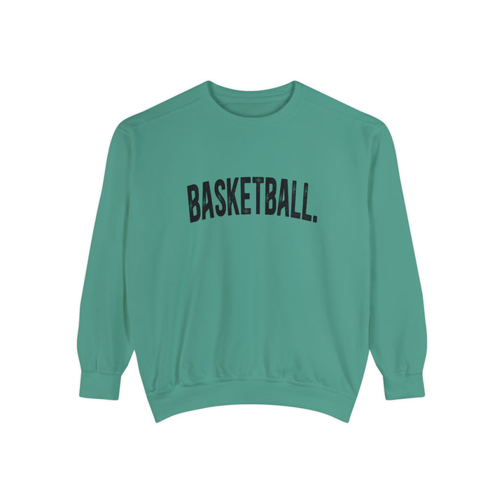 Rustic Design Basketball Unisex Adult Premium Crewneck Sweatshirt