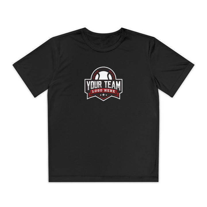 Unisex Youth Moisture Wicking T-Shirt Color Options 1