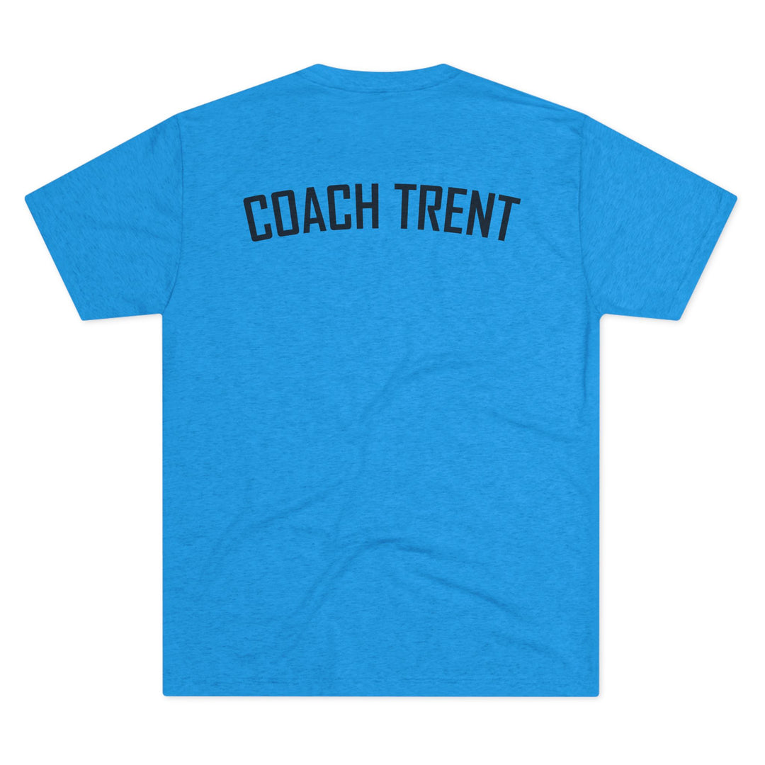 Coach Picture &amp; Name Unisex Tri-Blend T-Shirt