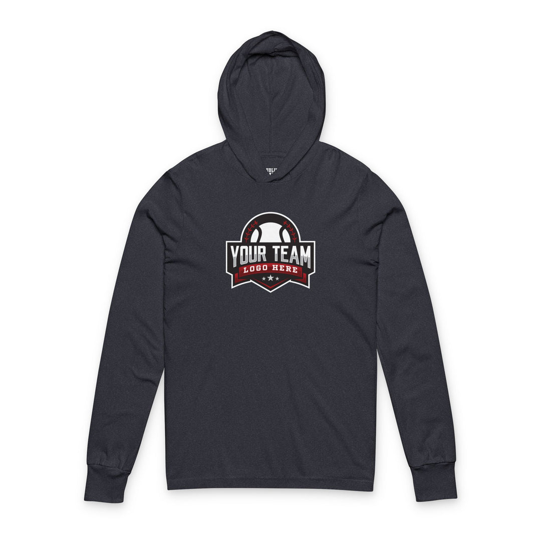 Unisex Adult Hooded Long Sleeve Shirt